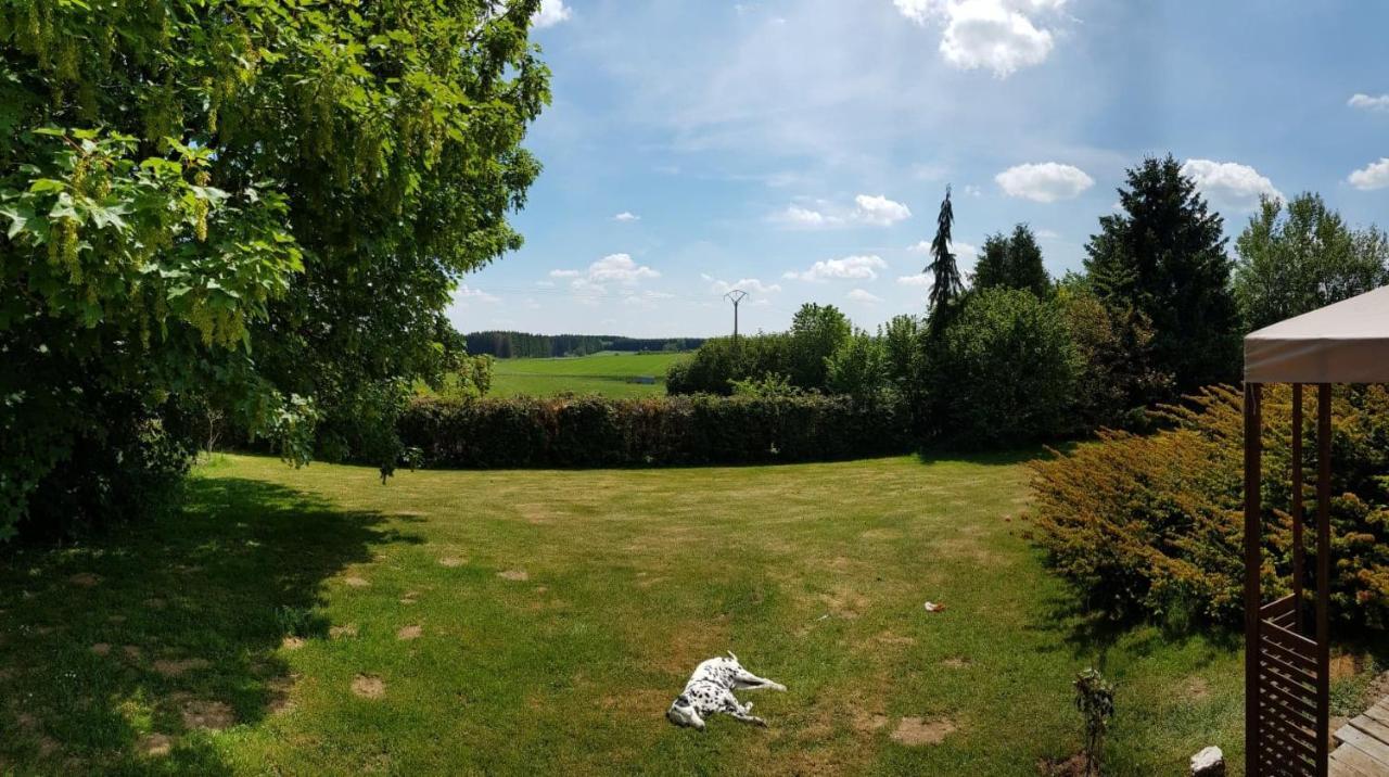 Les Glycines Villa Gouvy Exteriör bild